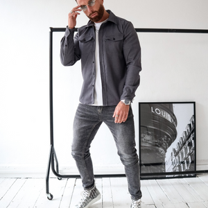 CAPO Charcoal Grey Overshirt
