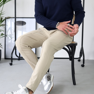 CAPO Egyptian Cotton Navy 1/4 Zip