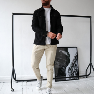 CAPO Black Suede Jacket