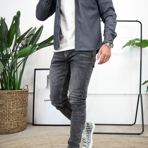 CAPO Charcoal Grey Overshirt
