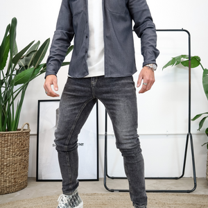 CAPO Charcoal Grey Overshirt