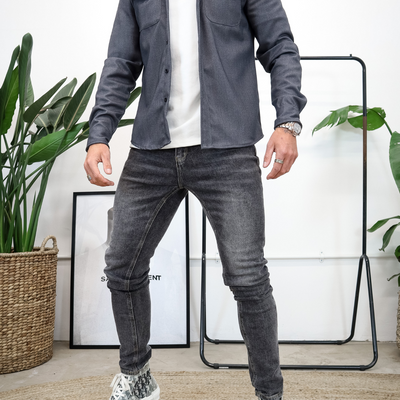 CAPO Charcoal Grey Overshirt