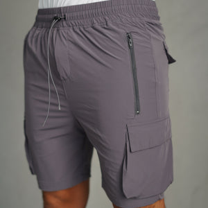CAPO Lightweight Dark Grey Cargo Shorts