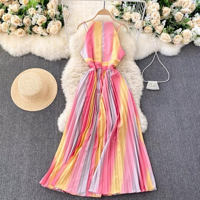 Celia Halter Neck Dress