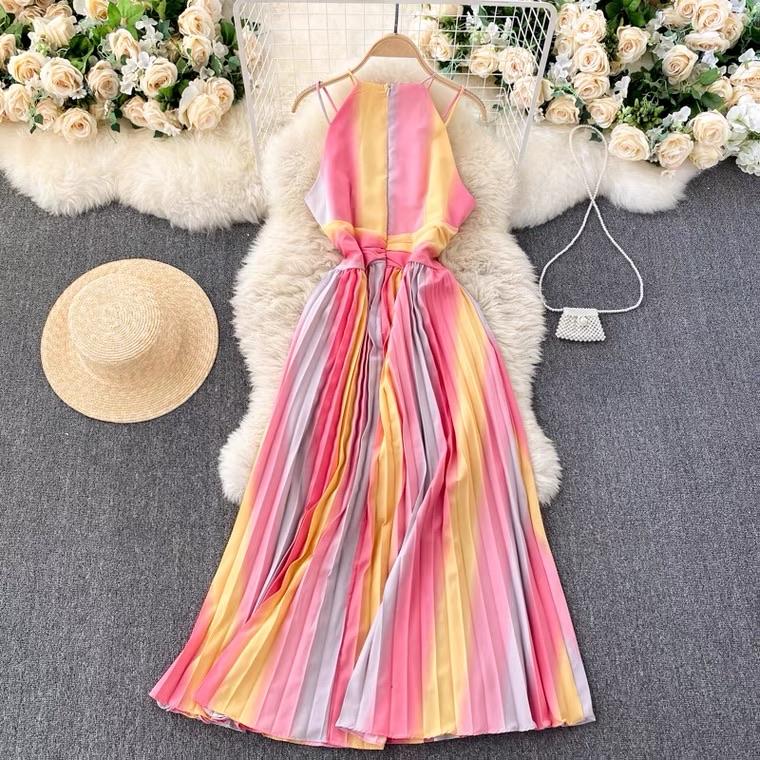 Celia Halter Neck Dress