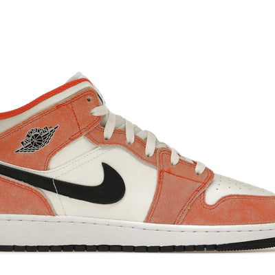 Nike Air Jordan 1 Mid 'Orange Suede'