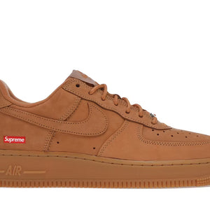 Nike Air Force 1 Low Supreme Box Logo Wheat Flax