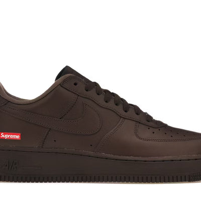 Nike Air Force 1 Low Supreme Box Logo Baroque Brown