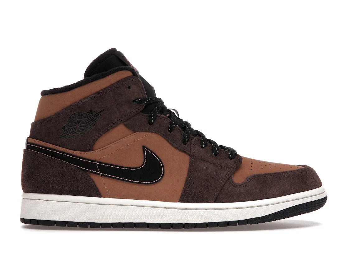 Nike Air Jordan 1 Mid 'Dark Chocolate/Earth'
