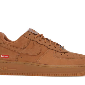 Nike Air Force 1 Low Supreme Box Logo Wheat Flax