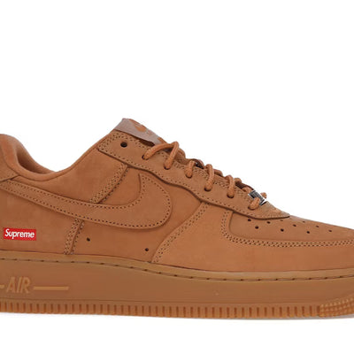Nike Air Force 1 Low Supreme Box Logo Wheat Flax