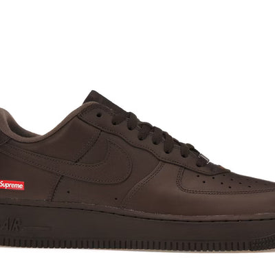 Nike Air Force 1 Low Supreme Box Logo Baroque Brown