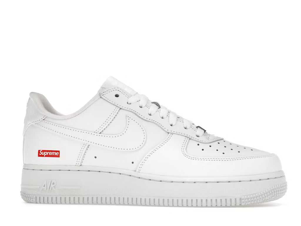Nike Air Force 1 Low Supreme Box Logo White