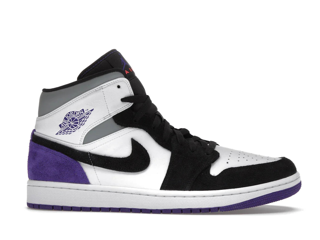 Nike Air Jordan 1 Mid 'Varsity Purple'