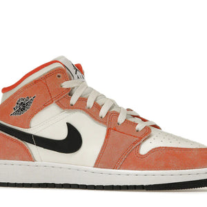 Nike Air Jordan 1 Mid 'Orange Suede'