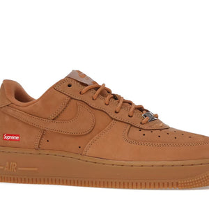 Nike Air Force 1 Low Supreme Box Logo Wheat Flax