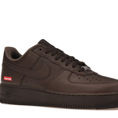 Nike Air Force 1 Low Supreme Box Logo Baroque Brown