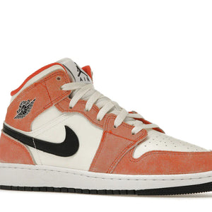 Nike Air Jordan 1 Mid 'Orange Suede'