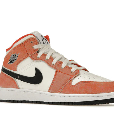 Nike Air Jordan 1 Mid 'Orange Suede'