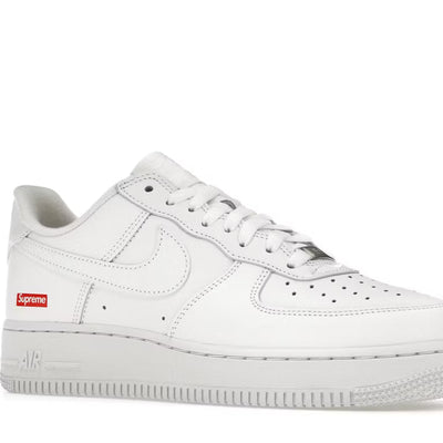Nike Air Force 1 Low Supreme Box Logo White