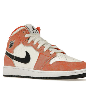 Nike Air Jordan 1 Mid 'Orange Suede'