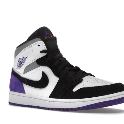Nike Air Jordan 1 Mid 'Varsity Purple'