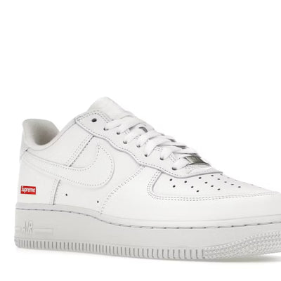 Nike Air Force 1 Low Supreme Box Logo White