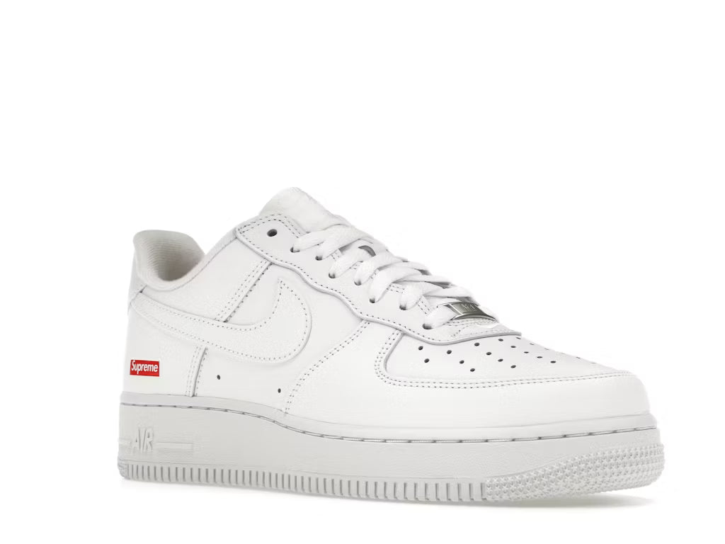 Nike Air Force 1 Low Supreme Box Logo White