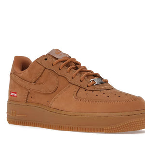 Nike Air Force 1 Low Supreme Box Logo Wheat Flax