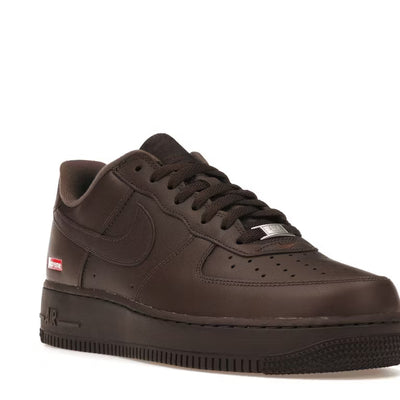 Nike Air Force 1 Low Supreme Box Logo Baroque Brown