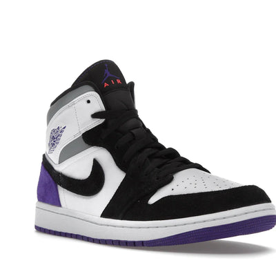 Nike Air Jordan 1 Mid 'Varsity Purple'