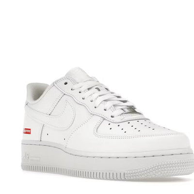 Nike Air Force 1 Low Supreme Box Logo White