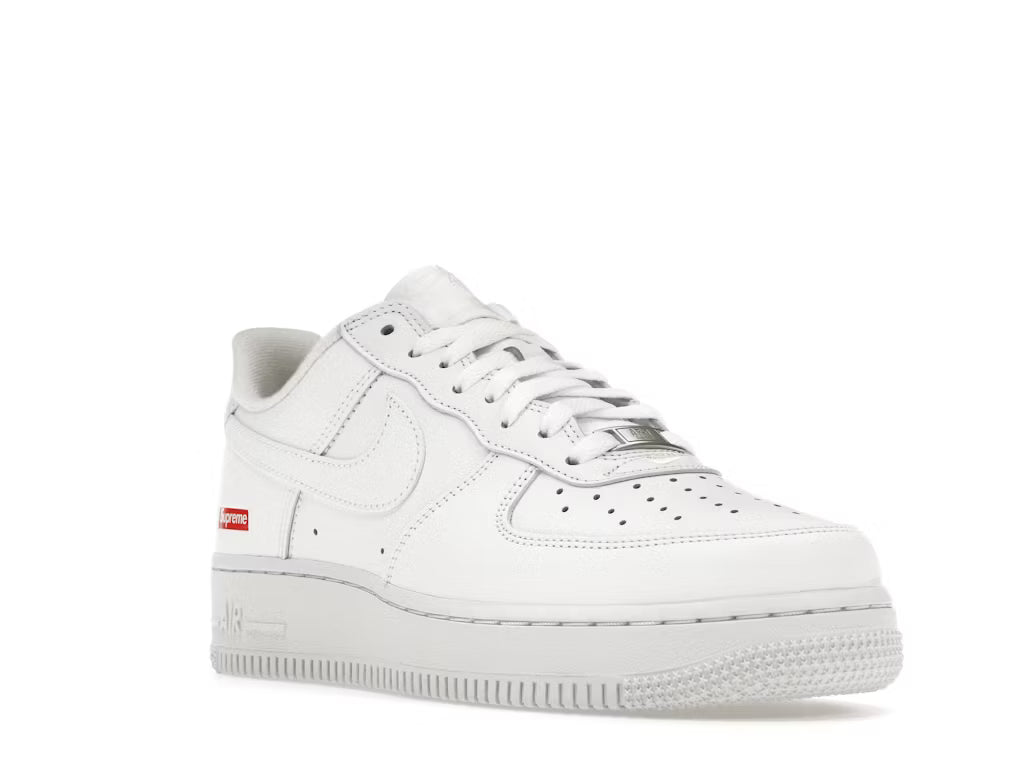 Nike Air Force 1 Low Supreme Box Logo White