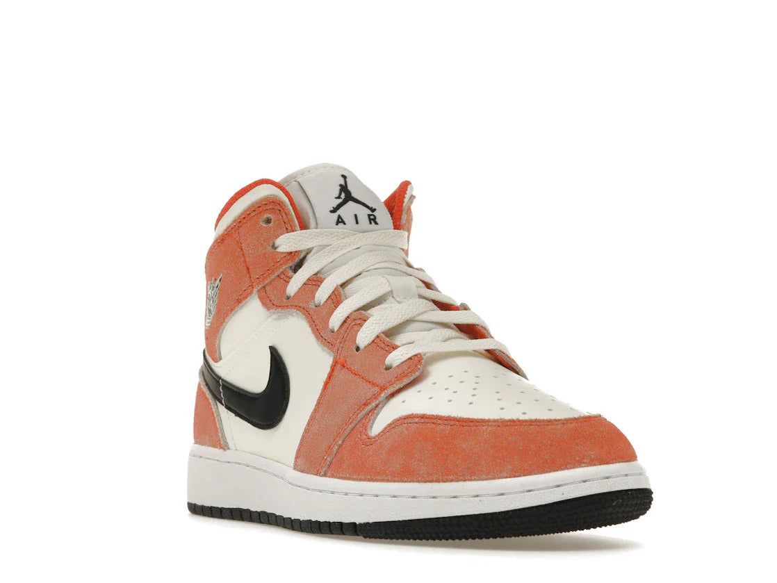 Nike Air Jordan 1 Mid 'Orange Suede'