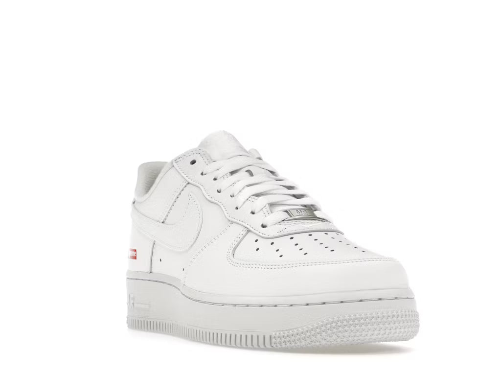 Nike Air Force 1 Low Supreme Box Logo White