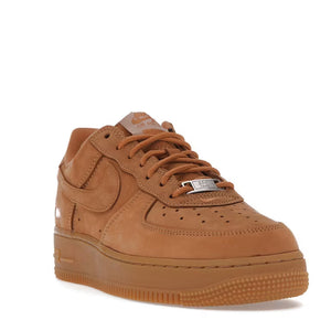 Nike Air Force 1 Low Supreme Box Logo Wheat Flax