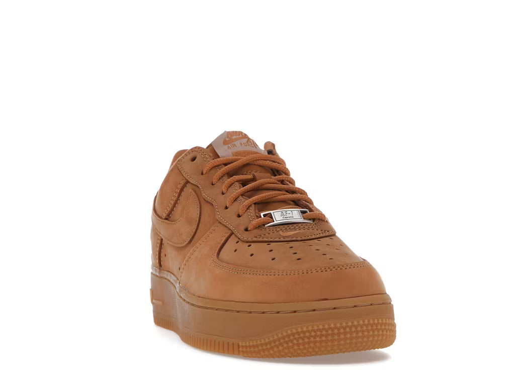 Nike Air Force 1 Low Supreme Box Logo Wheat Flax