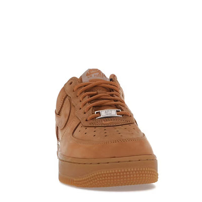 Nike Air Force 1 Low Supreme Box Logo Wheat Flax