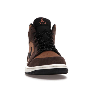 Nike Air Jordan 1 Mid 'Dark Chocolate/Earth'