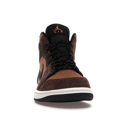 Nike Air Jordan 1 Mid 'Dark Chocolate/Earth'