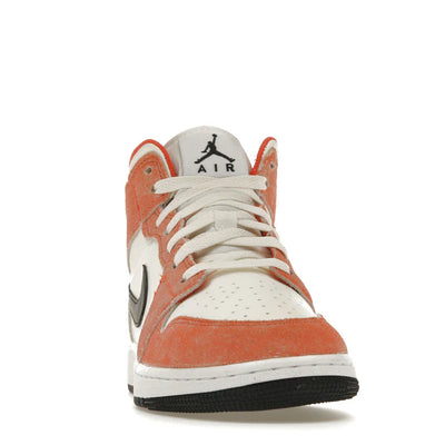 Nike Air Jordan 1 Mid 'Orange Suede'