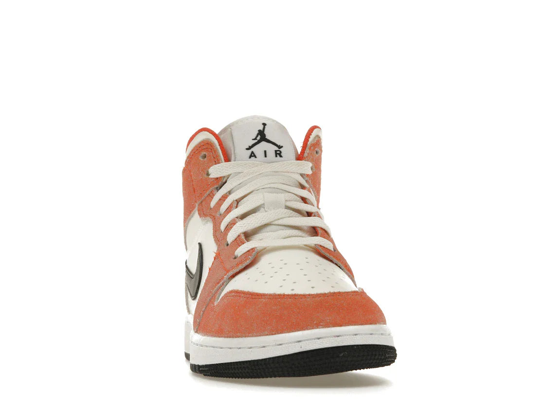 Nike Air Jordan 1 Mid 'Orange Suede'