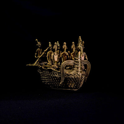 Dhokra Handcrafted Ancient Maritime Boat