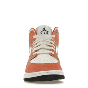 Nike Air Jordan 1 Mid 'Orange Suede'