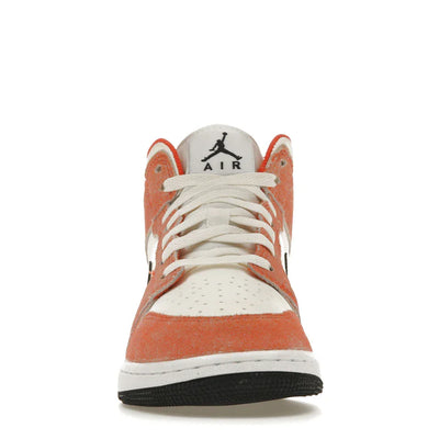 Nike Air Jordan 1 Mid 'Orange Suede'