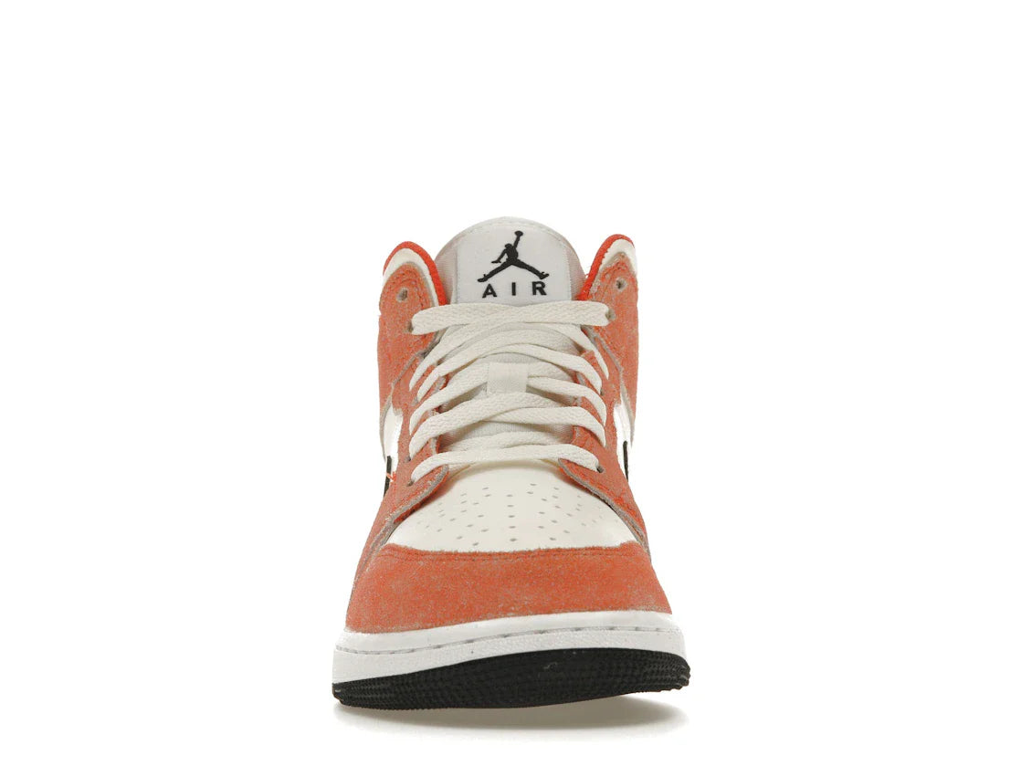 Nike Air Jordan 1 Mid 'Orange Suede'