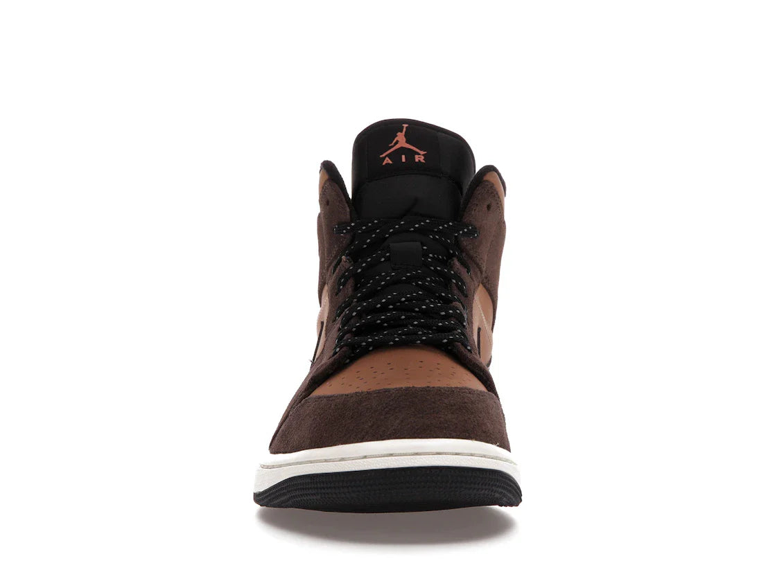 Nike Air Jordan 1 Mid 'Dark Chocolate/Earth'