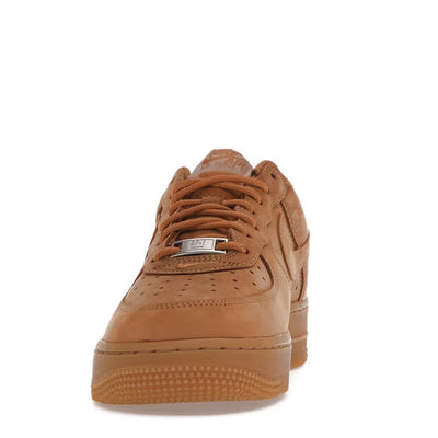 Nike Air Force 1 Low Supreme Box Logo Wheat Flax