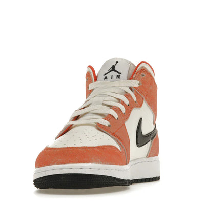 Nike Air Jordan 1 Mid 'Orange Suede'