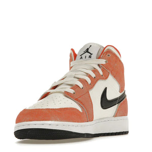 Nike Air Jordan 1 Mid 'Orange Suede'
